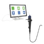 CR-33VDB Veterinary Flexible Video Bronchoscope HD Portable Pet Endoscope Biopsy Channel Dog Respiratory Examination - Image 3