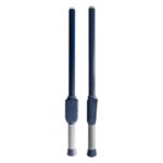 Two BLUEJUNTAGS A18 low frequency stick readers for pet microchip scanning in veterinary clinics and animal shelters