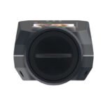 BLUEJUNTAGS low frequency RFID stick reader control unit seen from the front, showing the colour display