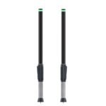 Rear view of the BLUEJUNTAGS low frequency RFID stick reader showing the full antenna shaft and handle