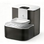 MDC288 Smart Pet Water Fountain With Ceramic Tray 4.5L Large Capacity Clean Dirty Water Separation Constant Temperature Heated