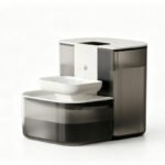 MDC288 Smart Pet Water Fountain With Ceramic Tray 4.5L Large Capacity Clean Dirty Water Separation Constant Temperature Heated - Image 4